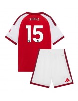Arsenal Ezri Konsa #15 Kotipaita Lasten 2026-27 Lyhythihainen (+ shortsit)